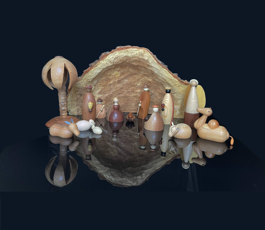 Une crèche de noël